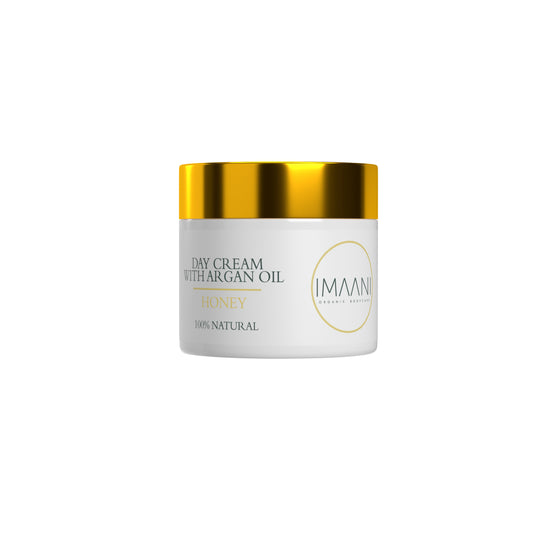 IMAANI Natural day cream with argan oil and honey